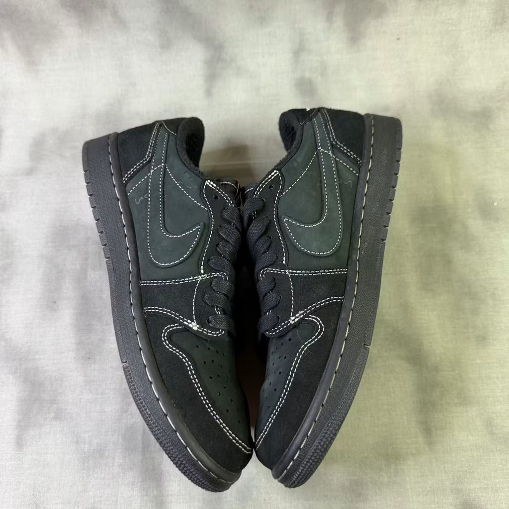 Used - Air Jordan 1 Retro Low OG SP Travis Scott Black Phantom - US M 8 - detail 2