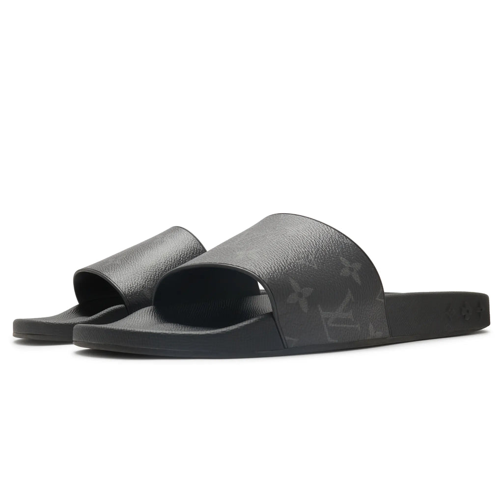 Preloved - Louis Vuitton Monogram Eclipse Slides
