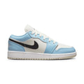 Air Jordan 1 Low Ice Blue Black (GS) Sneakers