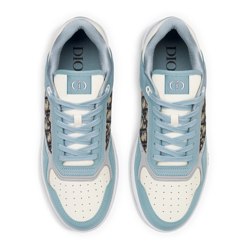Dior B27 Oblique Light Blue White Low-Top Sneaker