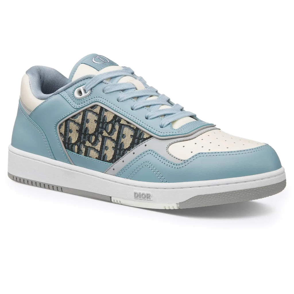 Dior B27 Oblique Light Blue White Low-Top Sneaker