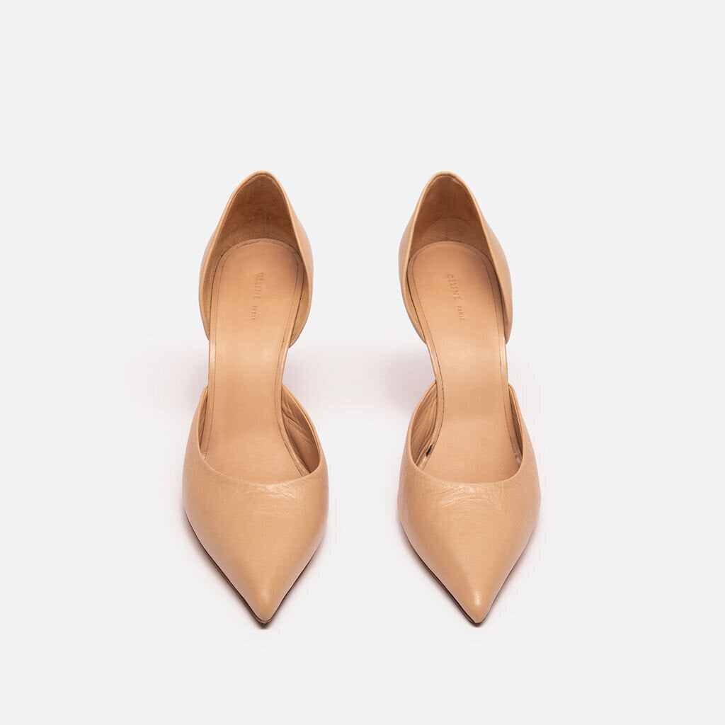 Celine Nude Leather Pumps