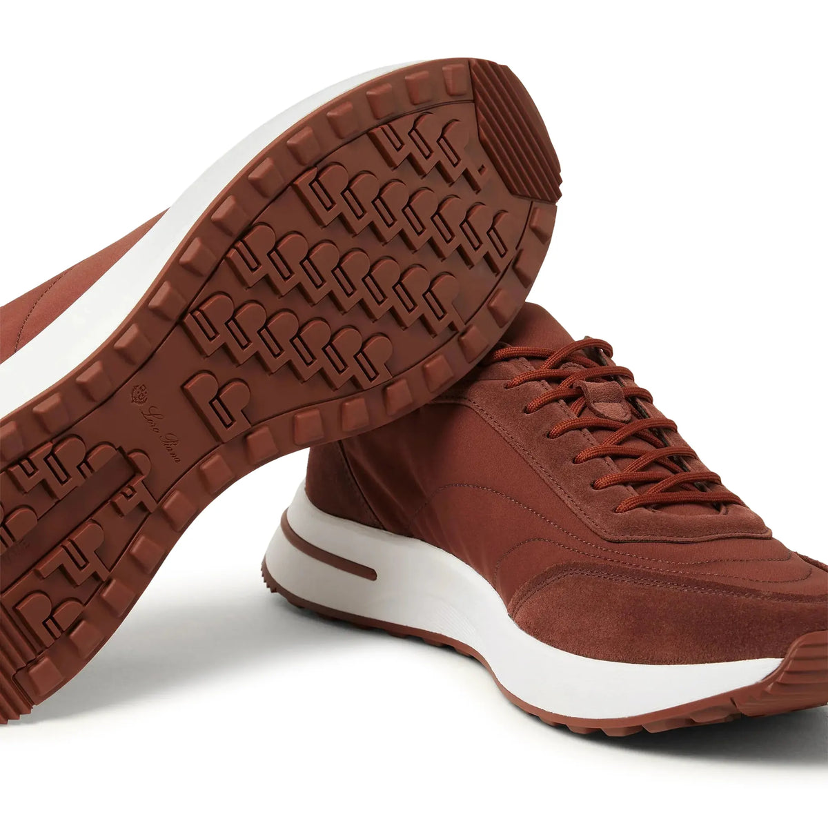 Loro Piana Week End Walk Sanguine Pencil Sneaker