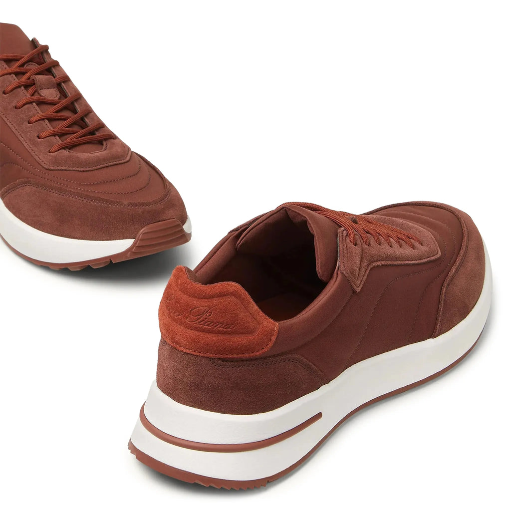 Loro Piana Week End Walk Sanguine Pencil Sneaker