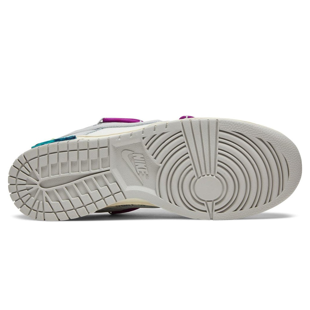 Nike x Off-White Dunk Low Lot 45 Sneakers - Grey