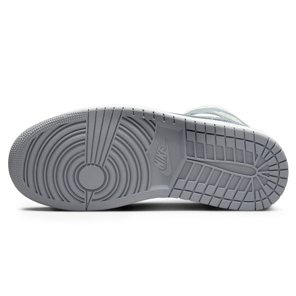 Air Jordan 1 Mid Stealth - Women's Sneakers - Grey