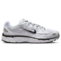 Nike P-6000 White Metallic Silver Black Sneakers