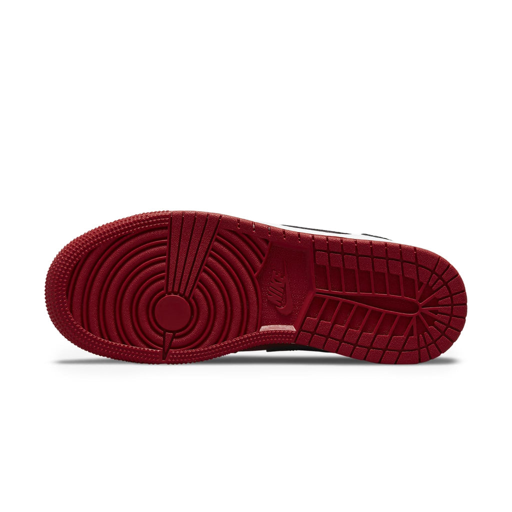 Air Jordan 1 Mid Reverse Bred (GS) Sneakers - Red