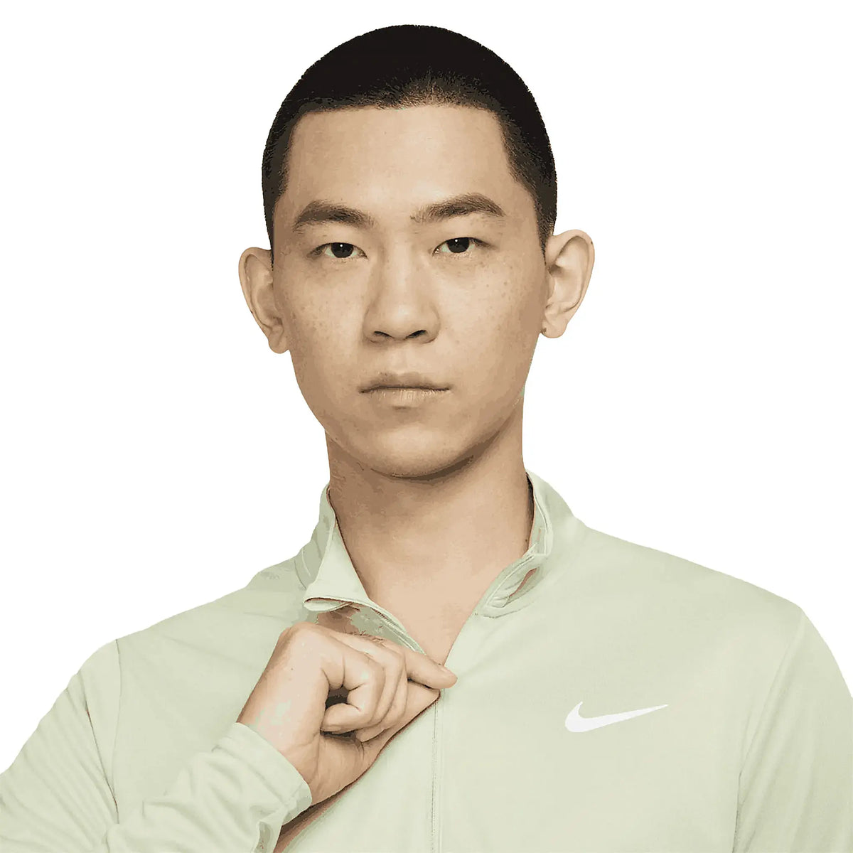 Nike Dri-FIT Olive Aura Half-Zip Training Top