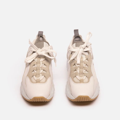 Acne Studios White Leather Chunky Sneakers