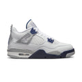 Air Jordan 4 Retro Midnight Navy (GS) Sneakers - White