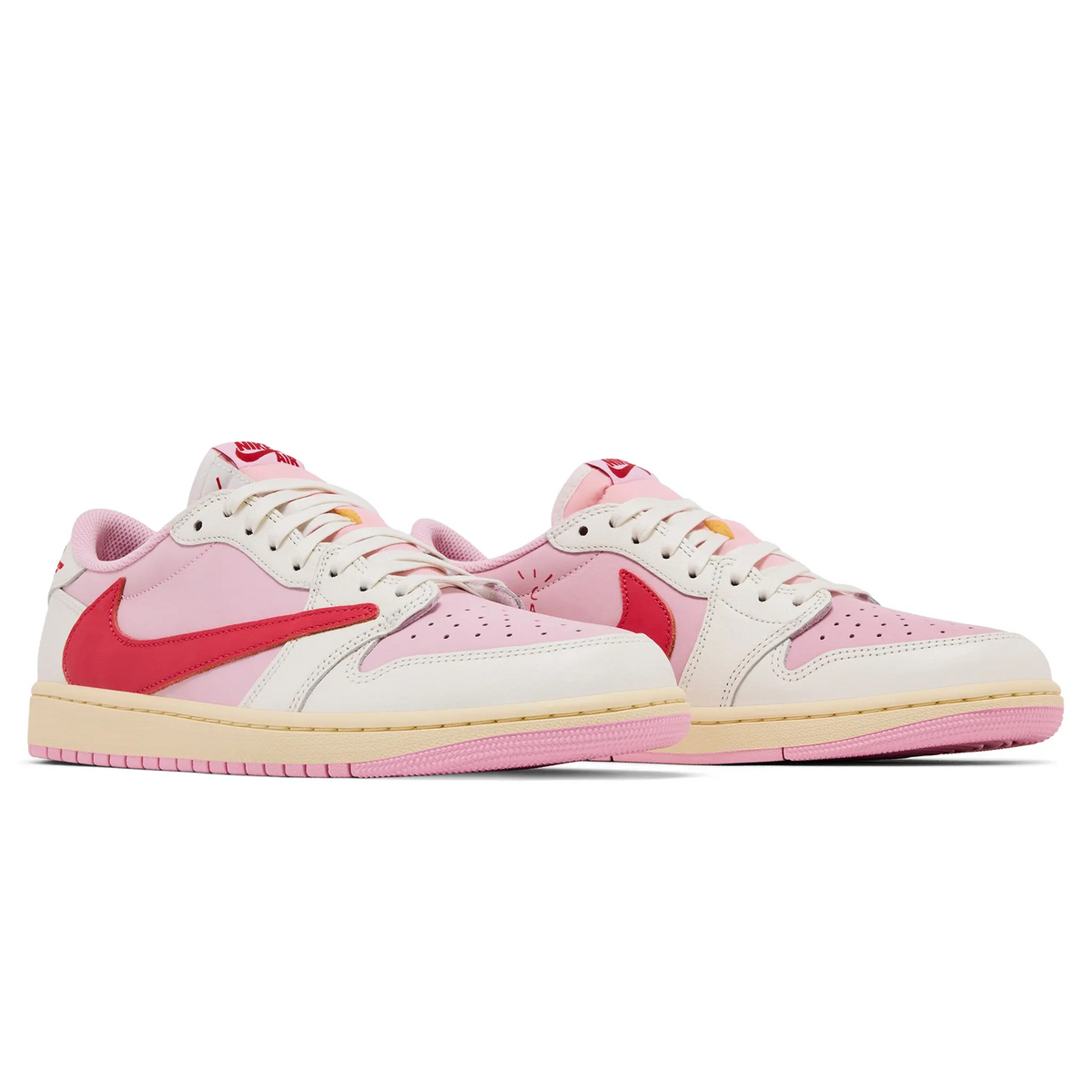 Travis Scott x Air Jordan 1 Low OG Tropical Pink Sneakers