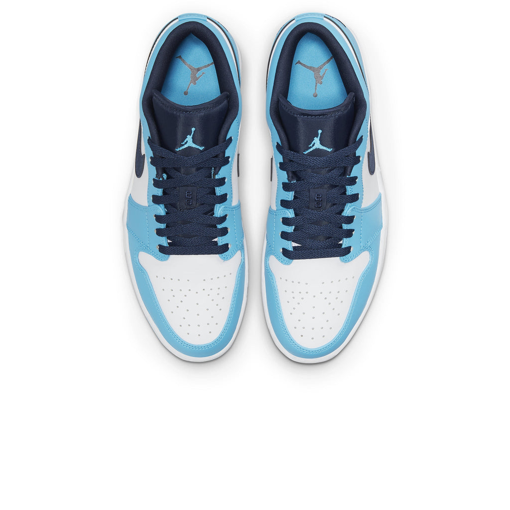 Air Jordan 1 Low UNC University Blue Black Sneakers