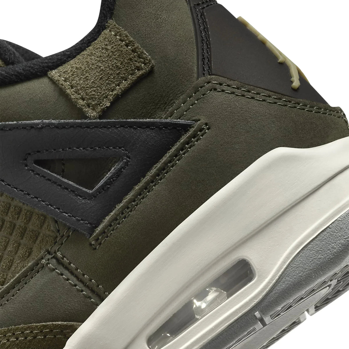 Air Jordan 4 Retro SE Craft Olive (GS) Sneakers - Green