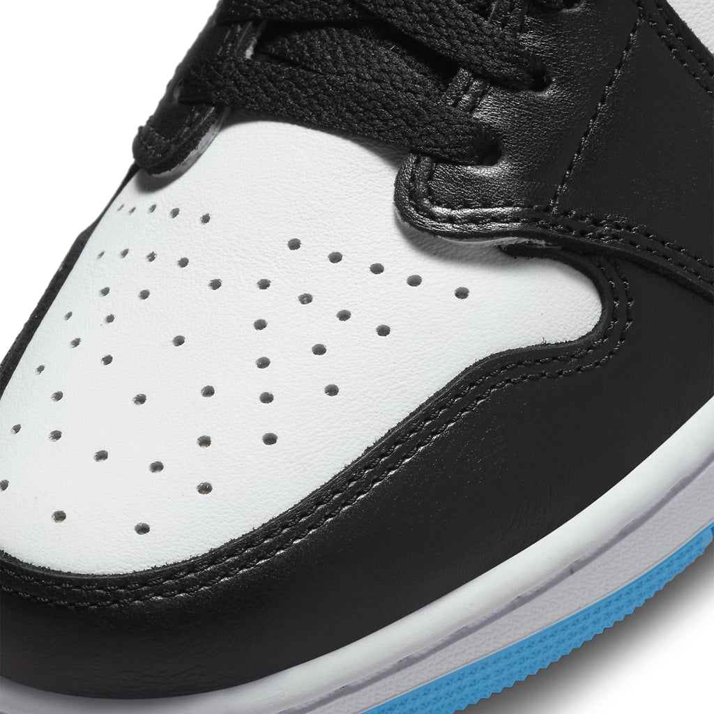 Air Jordan 1 Low Vintage OG Black Dark Powder Blue Sneakers