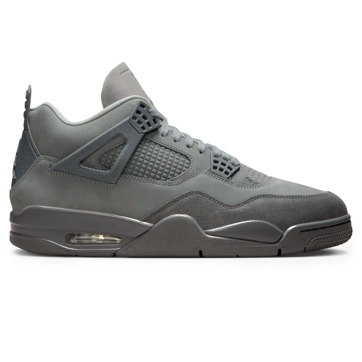 Air Jordan 4 Retro SE Paris Olympics Wet Cement Sneakers - Grey