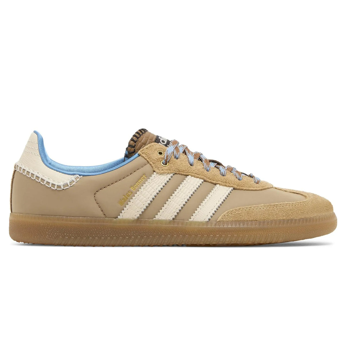Adidas Samba Wales Bonner Nylon Desert White Sneakers - Brown