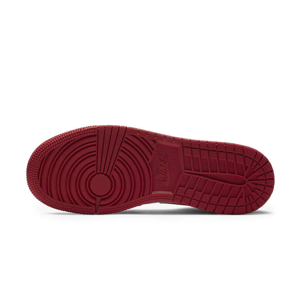Air Jordan 1 Mid Gym Red Black White (GS) Sneakers
