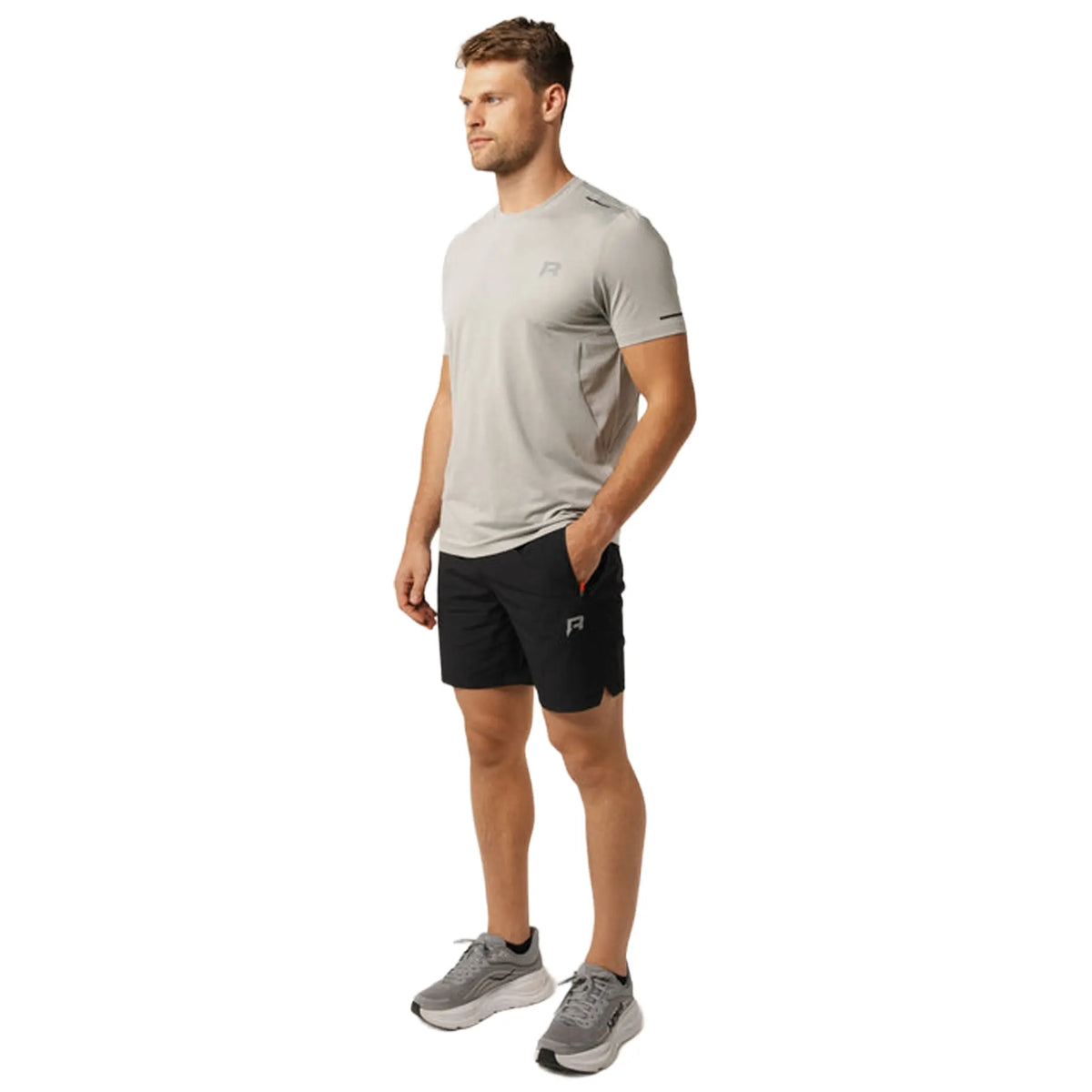 Reprimo Xcelerate Greylight Black Shorts