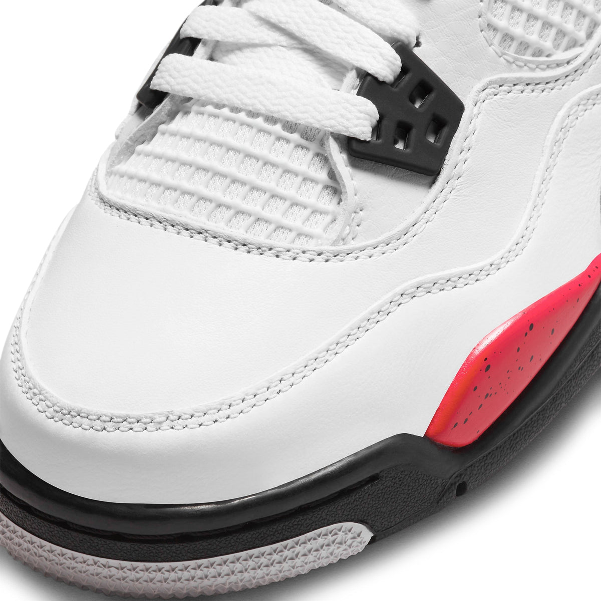 Air Jordan 4 Retro Red Cement (2023) (GS) Sneakers - White