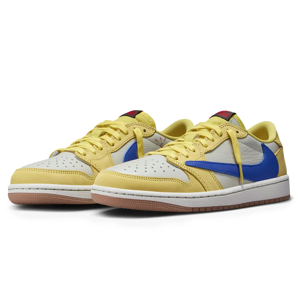 Travis Scott x Air Jordan 1 Retro Low OG Canary - Women's Sneakers - Yellow