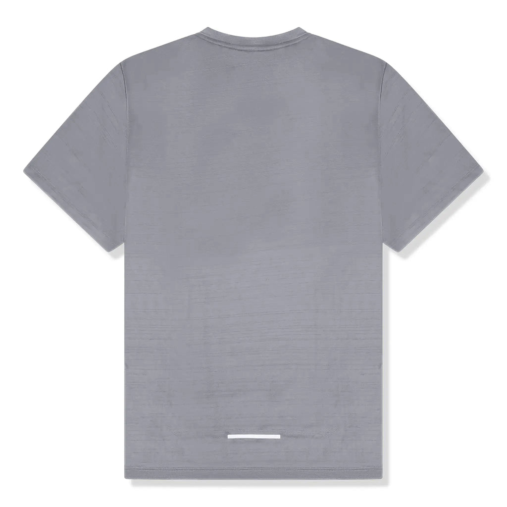 Nike Dri-FIT 1.0 Grey Miler Running T-Shirt