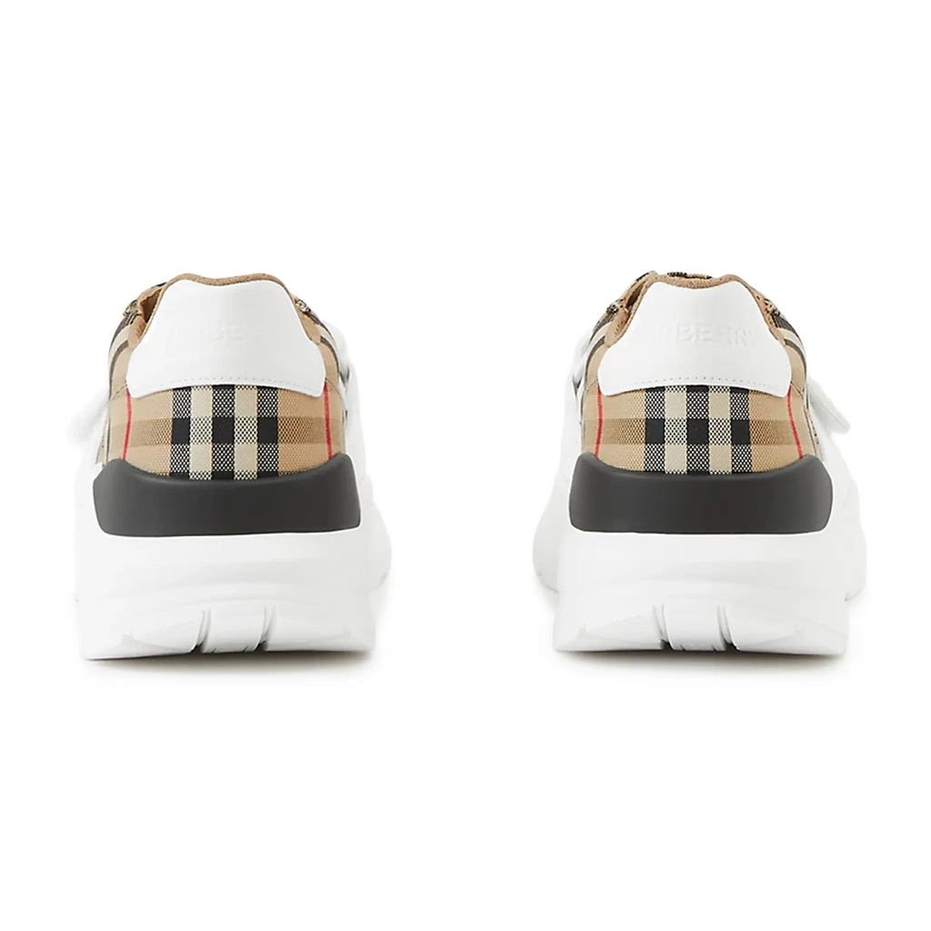 Burberry Vintage Check Cotton Sneaker - Beige