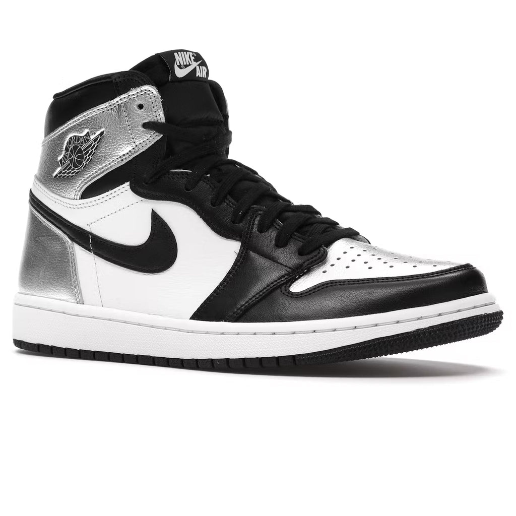 Air Jordan 1 Retro High Silver Toe - Women's Sneakers - Grey