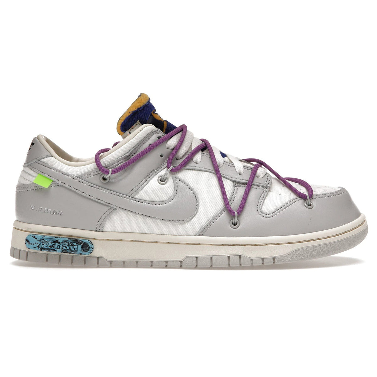 Nike x Off-White Dunk Low Lot 48 Sneakers