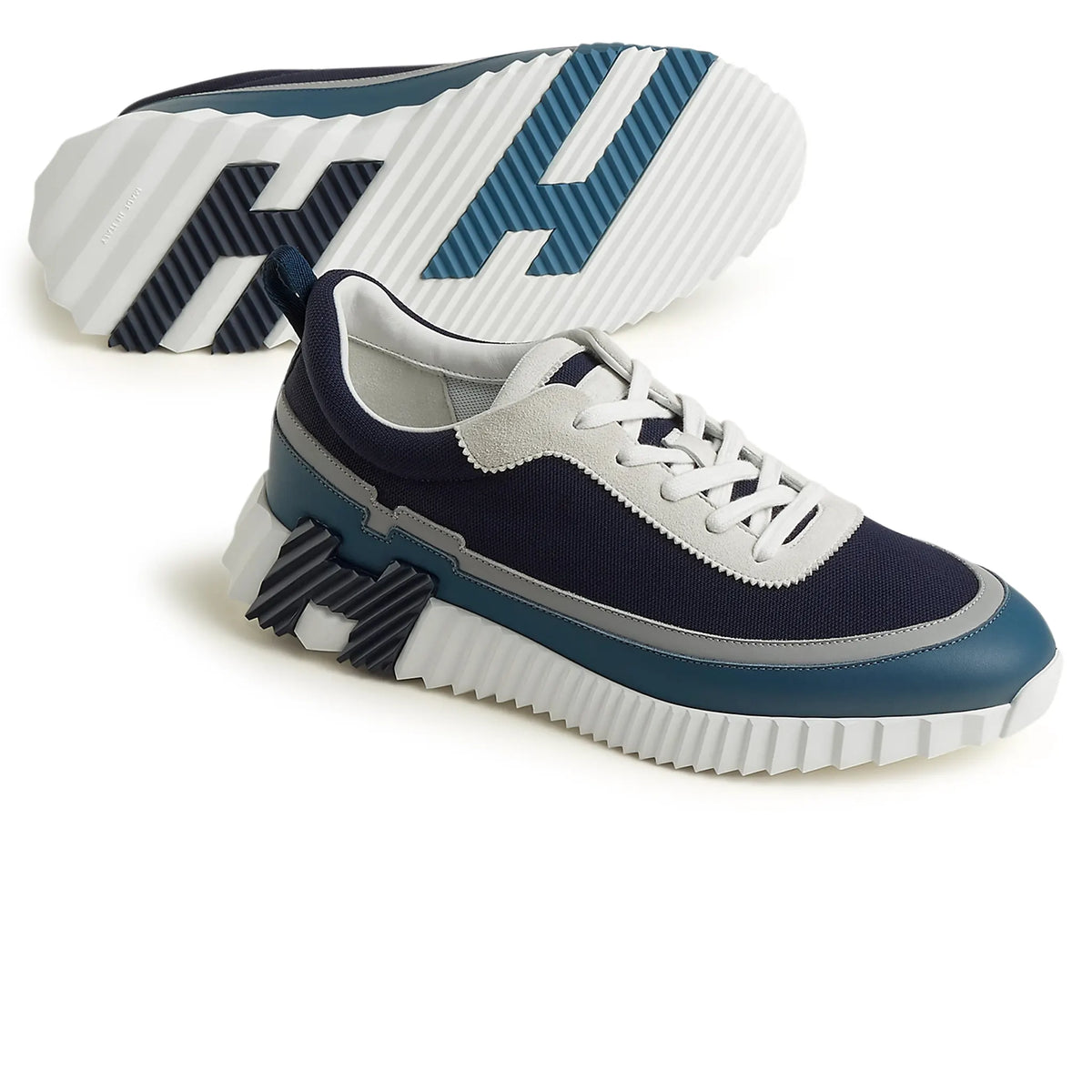 Hermes Paris Hermès Paris Bouncing Sneaker Blue Grey White