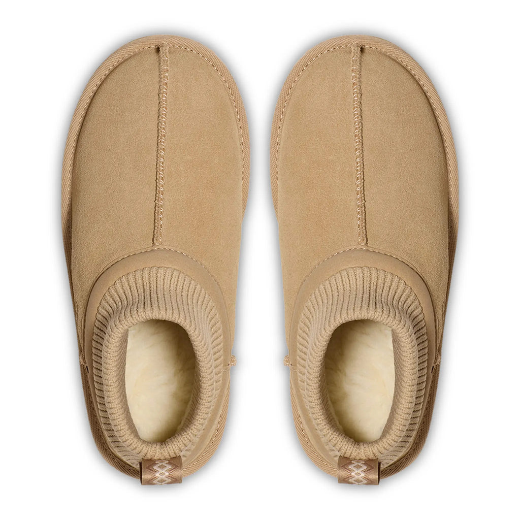 UGG Classic Ultra Stretch Cuff Kids Beige Boots