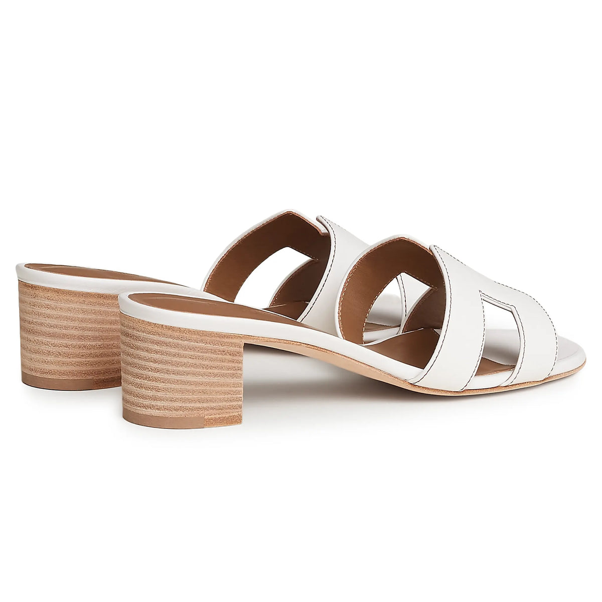 Hermes Paris Hermès Paris Oasis White Sandal
