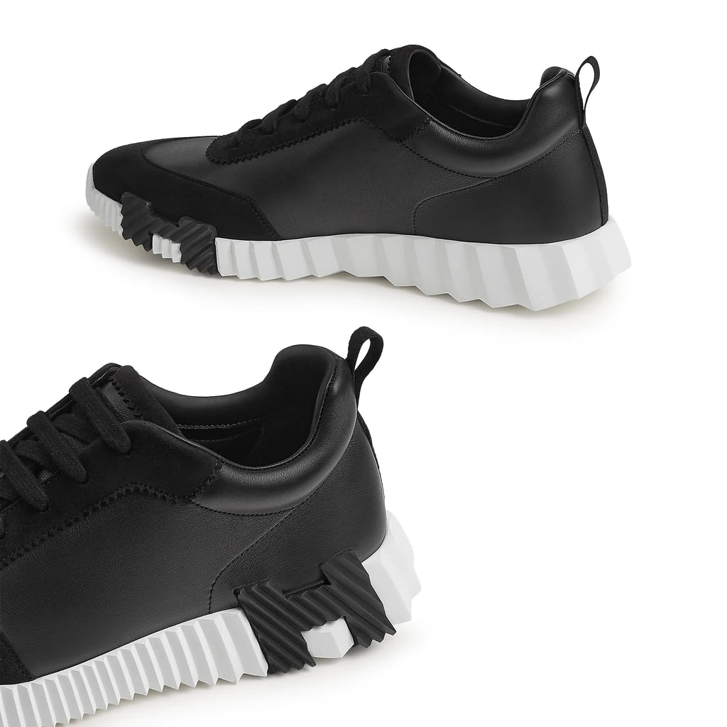Hermes Paris Hermès Paris Bouncing Calf Sneaker White Black