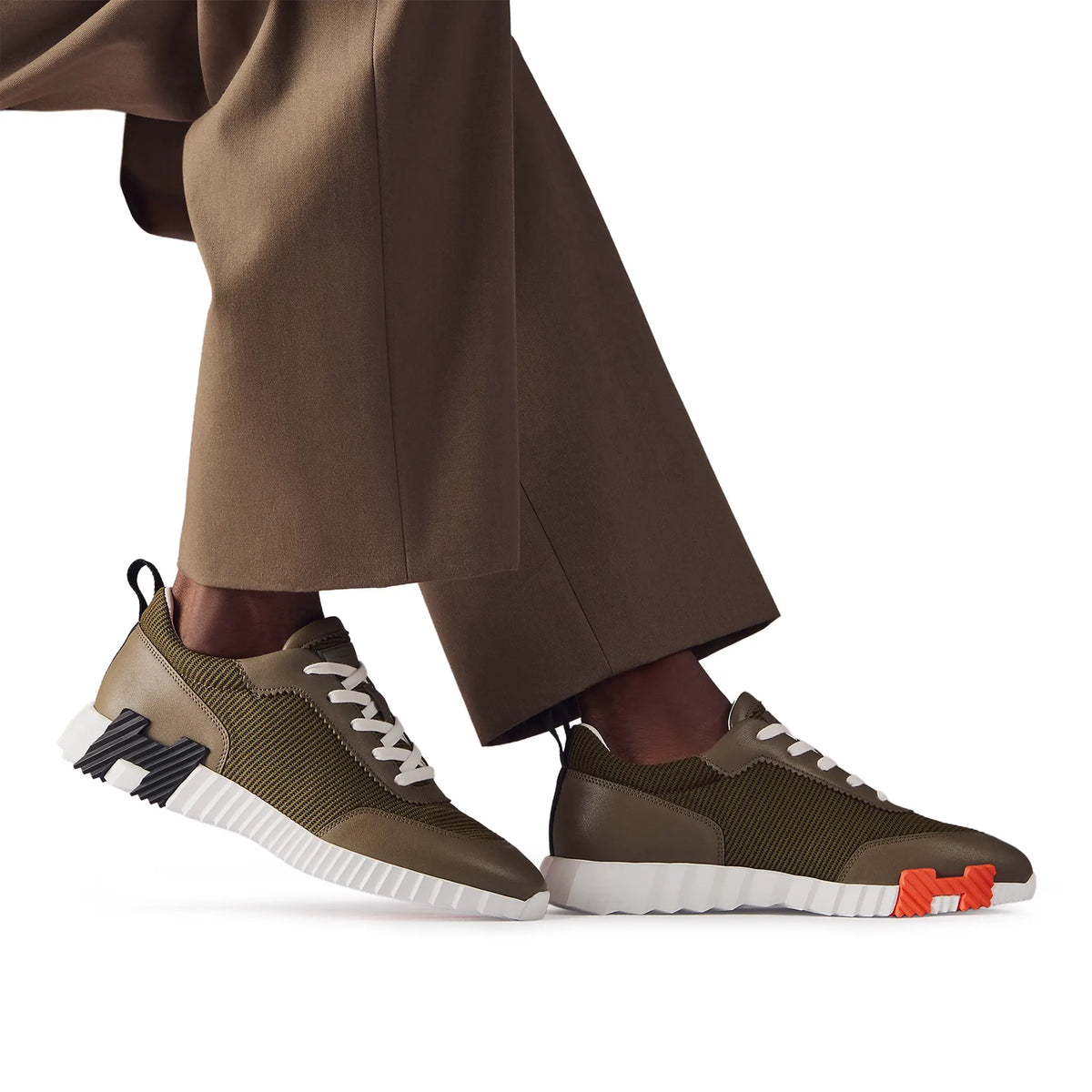 Hermes Paris Hermès Paris Bouncing Sneaker Tundra Green