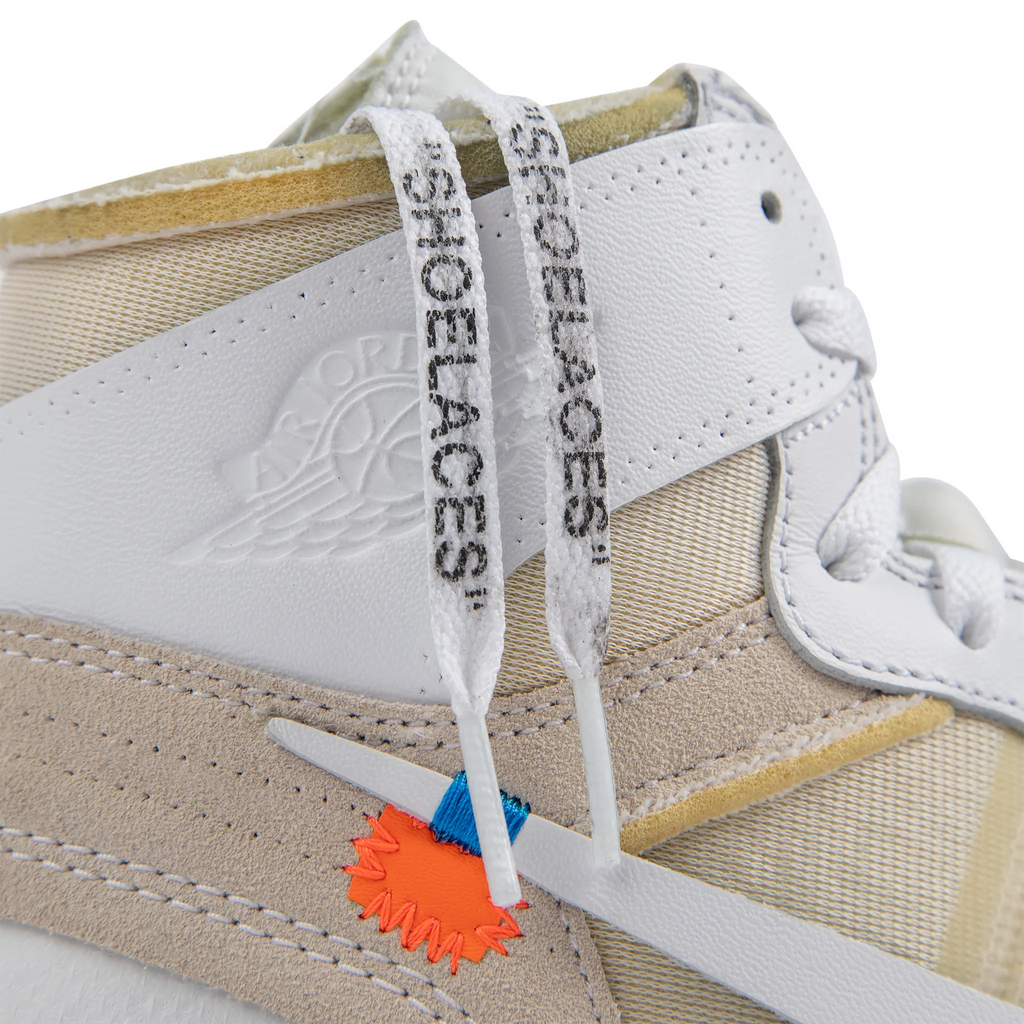 Preloved - Off-White x Air Jordan 1 Retro High OG White Sneakers