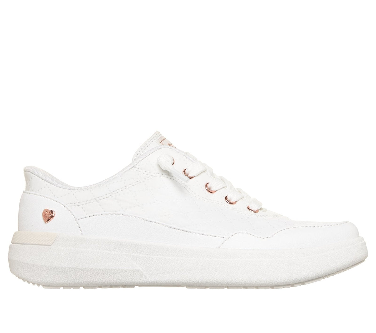 Skechers Slip-ins: BOBS Skip Cloud - Smooth Drift, WHITE