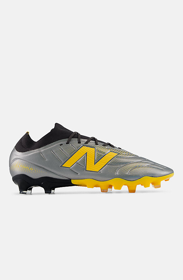 New Balance Men's Tekela Team Low Laced FG V5 Shoes - Harbor Grey/Black Cement