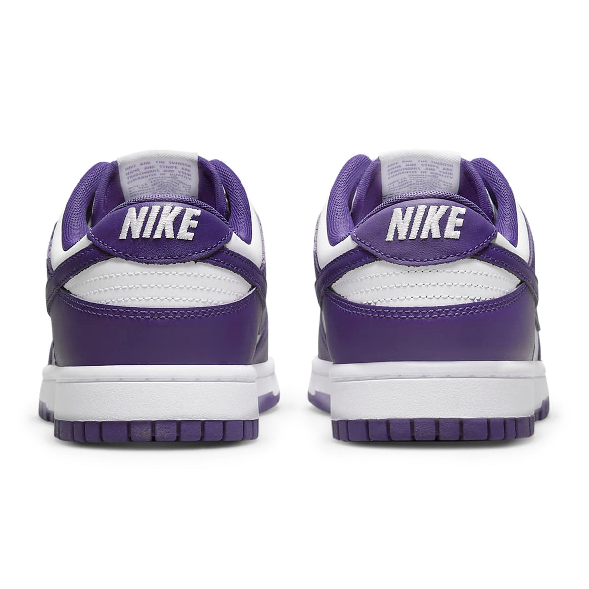 Nike Dunk Low Championship Court Purple Athletic Shoes