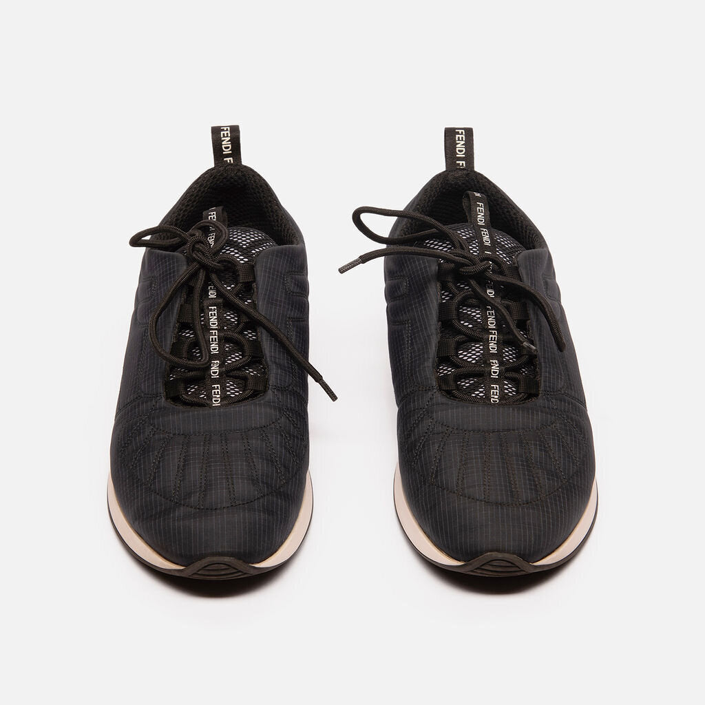 Fendi Black Mesh Sneaker