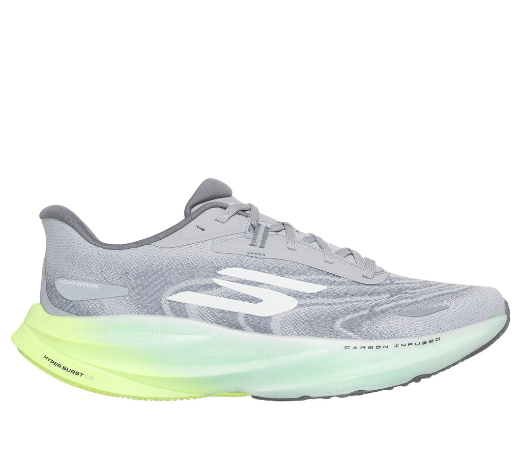 Skechers Aero Spark, GRAY / LIME