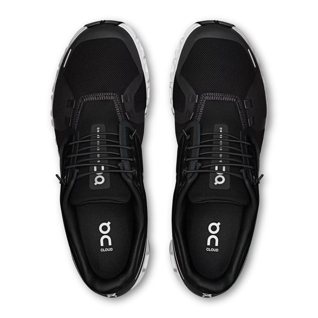 On Running Cloud 6 Black White - Women's Athletic Shoes
