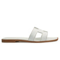 Hermes Paris Hermès Paris Oran White Sandal
