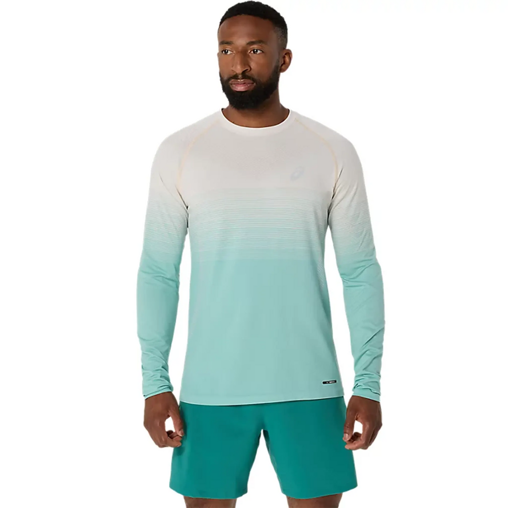 ASICS Seamless L/S Birch Oasis Green T-Shirt