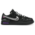 Nike x Off-White Dunk Low Lot 50 Sneakers - Black