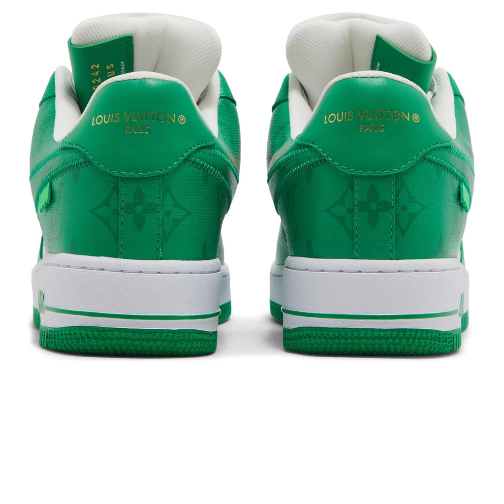 Louis Vuitton x Nike Air Force 1 Low White Green Sneakers