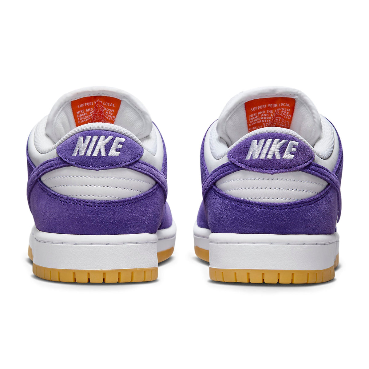 Nike SB Dunk Low Pro ISO Orange Label Court Purple Athletic Shoes