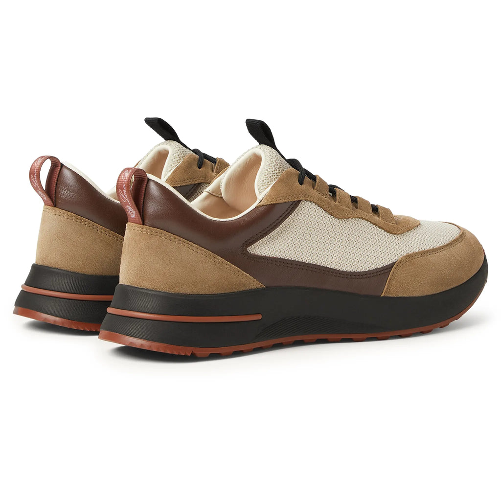 Loro Piana Week End Walk Performance Mesh Crest Sneaker