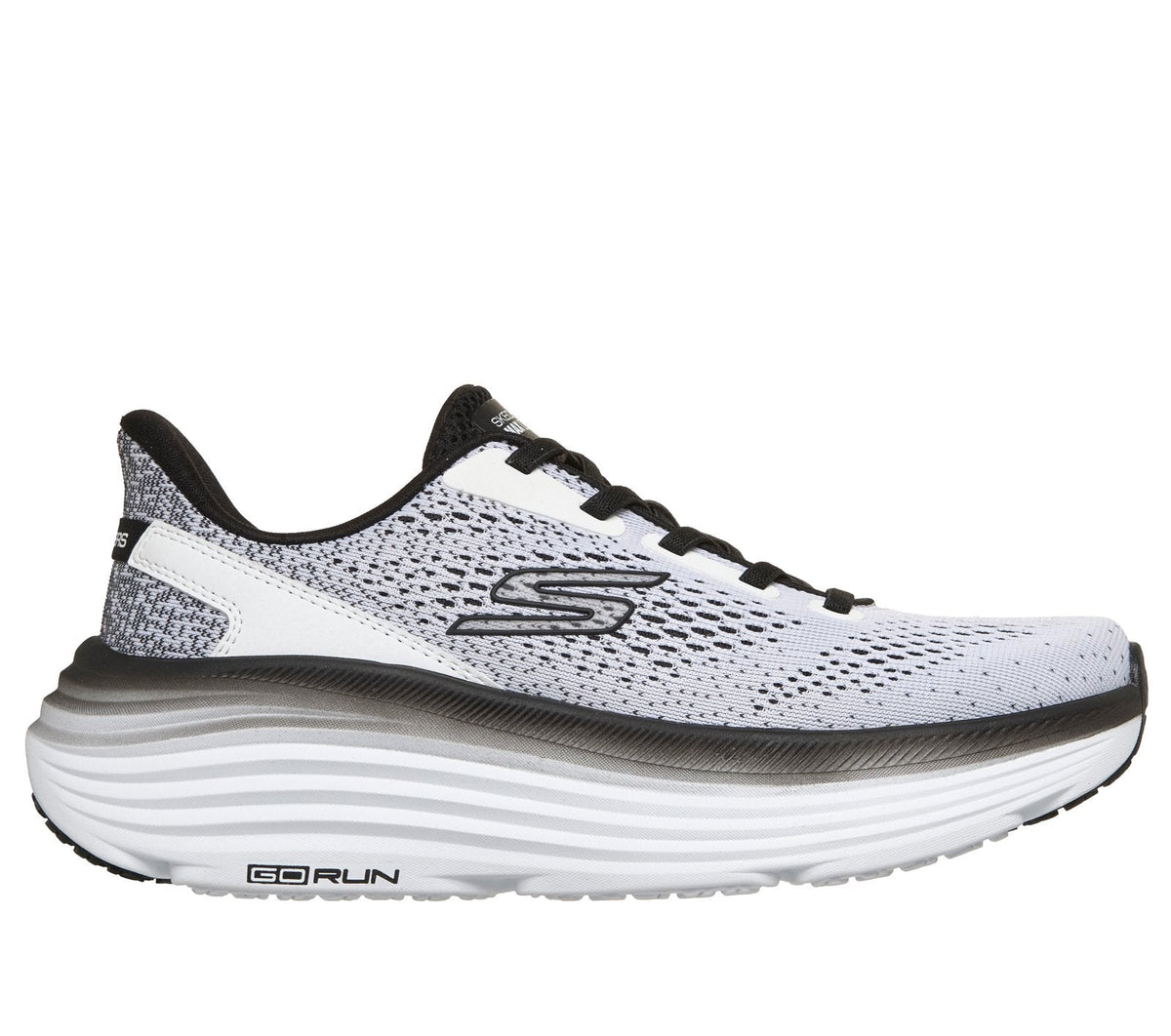 Max Cushioning Endeavour - Kauska, WHITE / BLACK