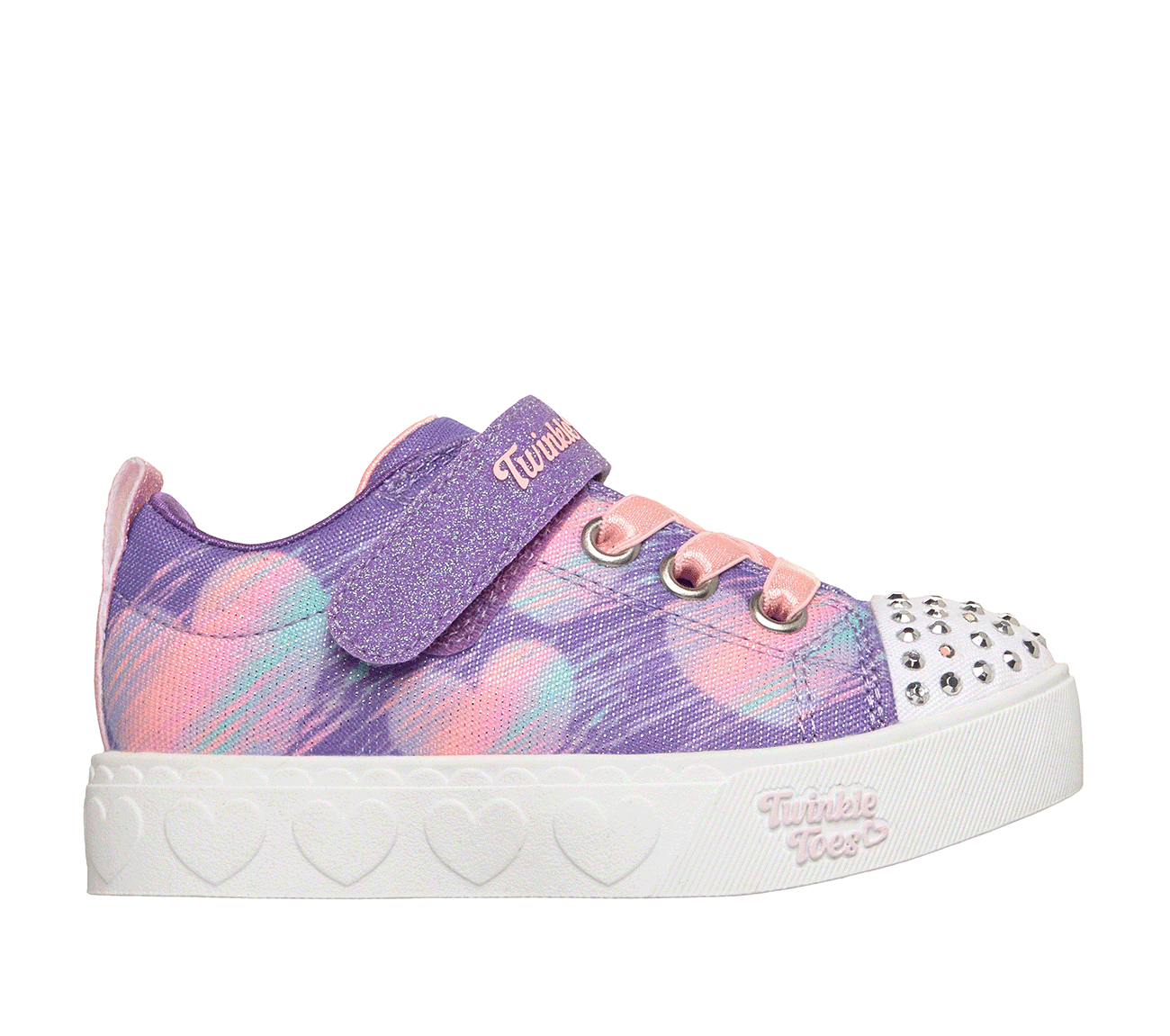 Twinkle Toes: Heart Steps - Heart Sketch, PURPLE / MULTI