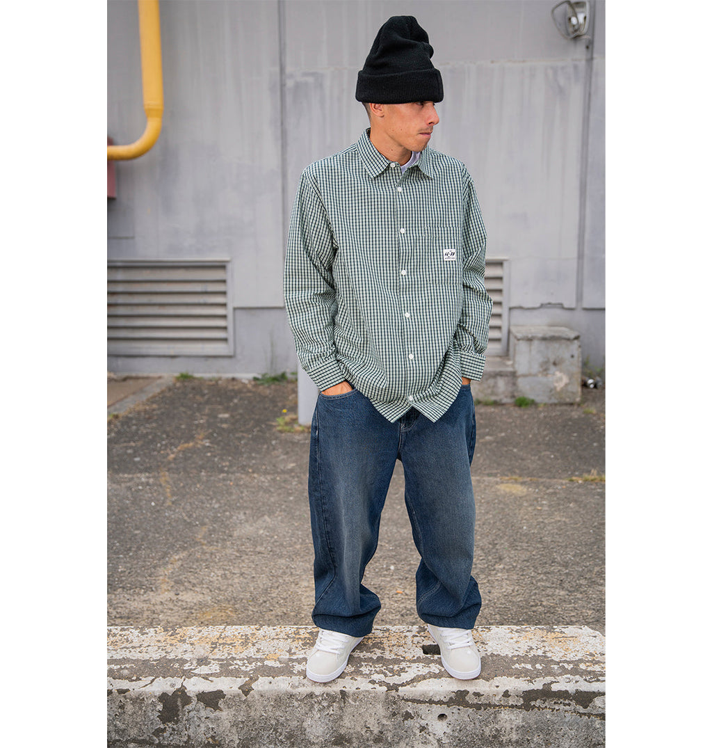 Men's Worker Baggy Denim Double That Jeans